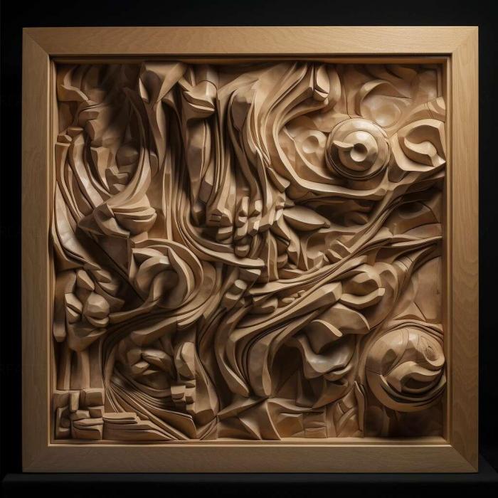 نموذج ثلاثي الأبعاد لآلة CNC 3D Art 